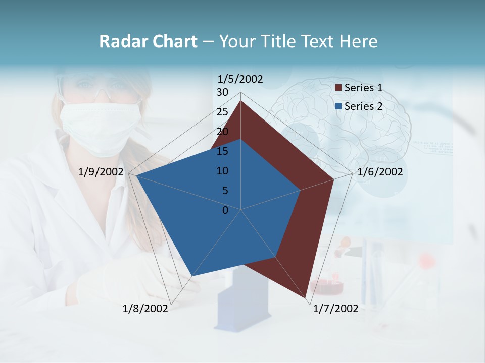 Pharmacy Chemistry Blue PowerPoint Template