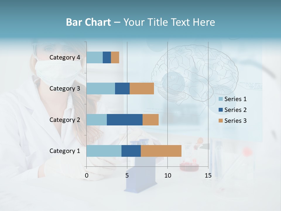 Pharmacy Chemistry Blue PowerPoint Template