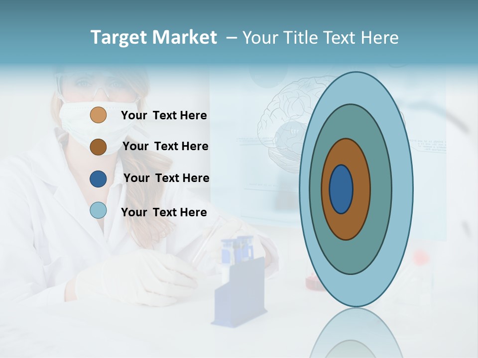 Pharmacy Chemistry Blue PowerPoint Template