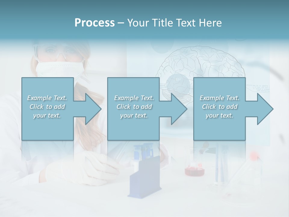 Pharmacy Chemistry Blue PowerPoint Template