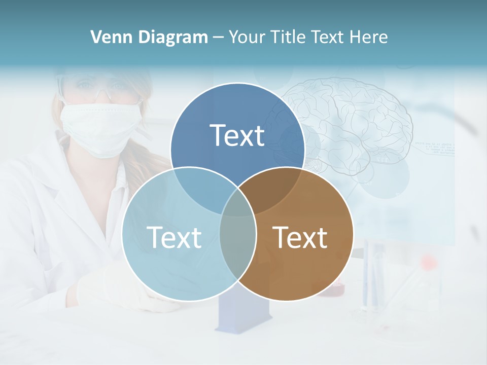 Pharmacy Chemistry Blue PowerPoint Template