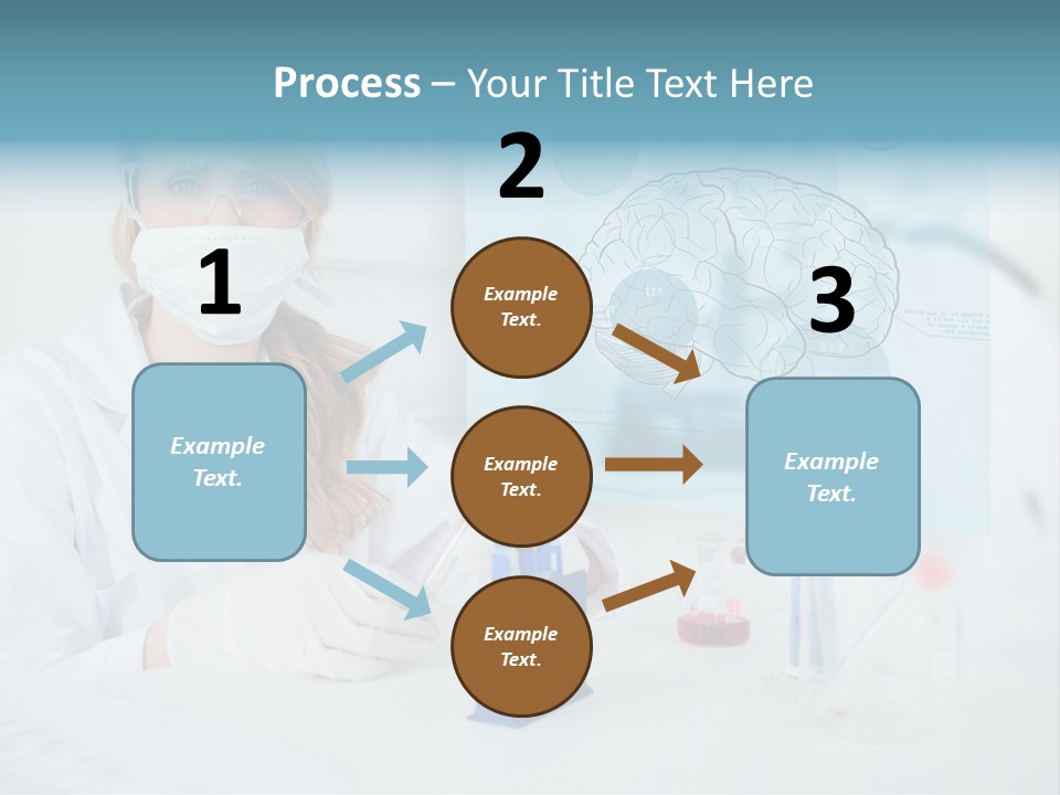 Pharmacy Chemistry Blue PowerPoint Template