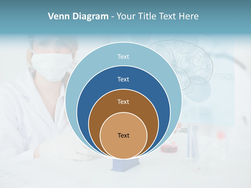Pharmacy Chemistry Blue PowerPoint Template
