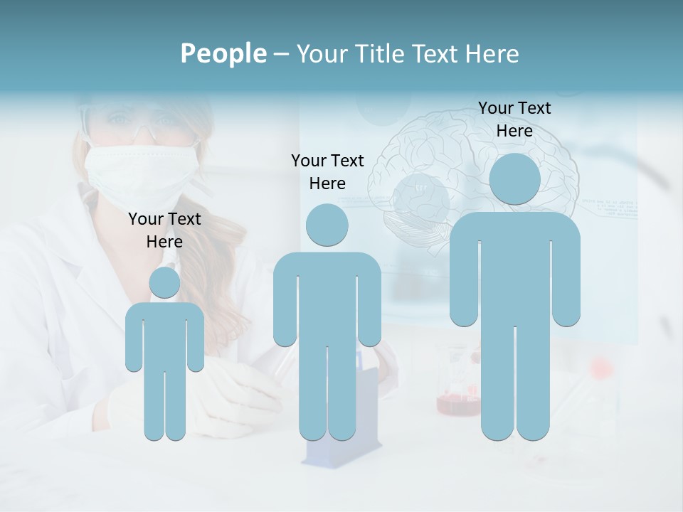 Pharmacy Chemistry Blue PowerPoint Template