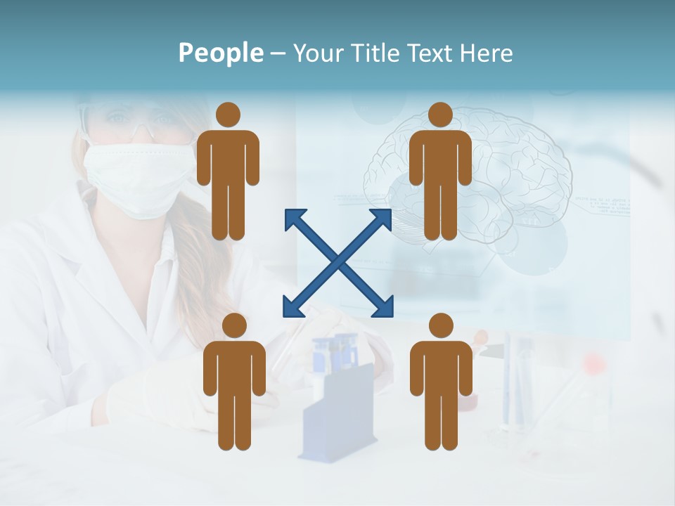 Pharmacy Chemistry Blue PowerPoint Template