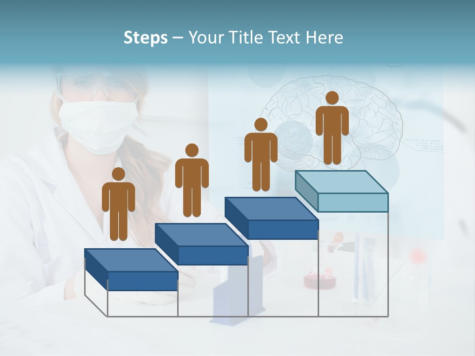Pharmacy Chemistry Blue PowerPoint Template