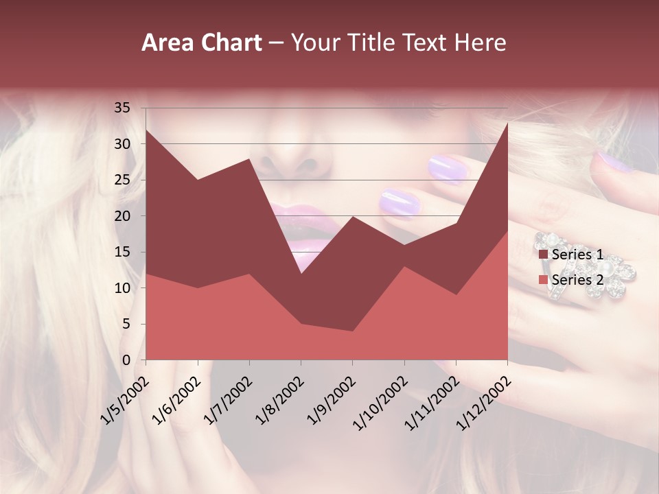 Manicure Nail Polish Sensual PowerPoint Template