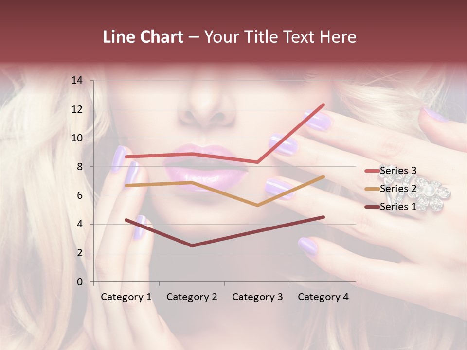 Manicure Nail Polish Sensual PowerPoint Template