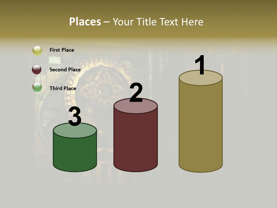 Ventilator Iron Glass PowerPoint Template