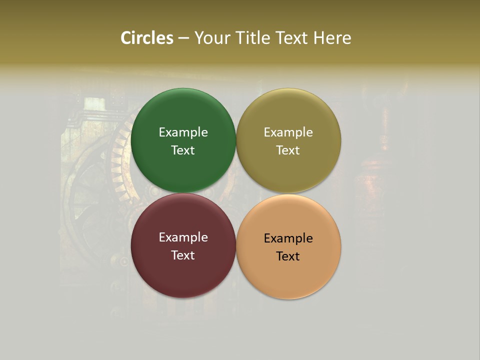 Ventilator Iron Glass PowerPoint Template