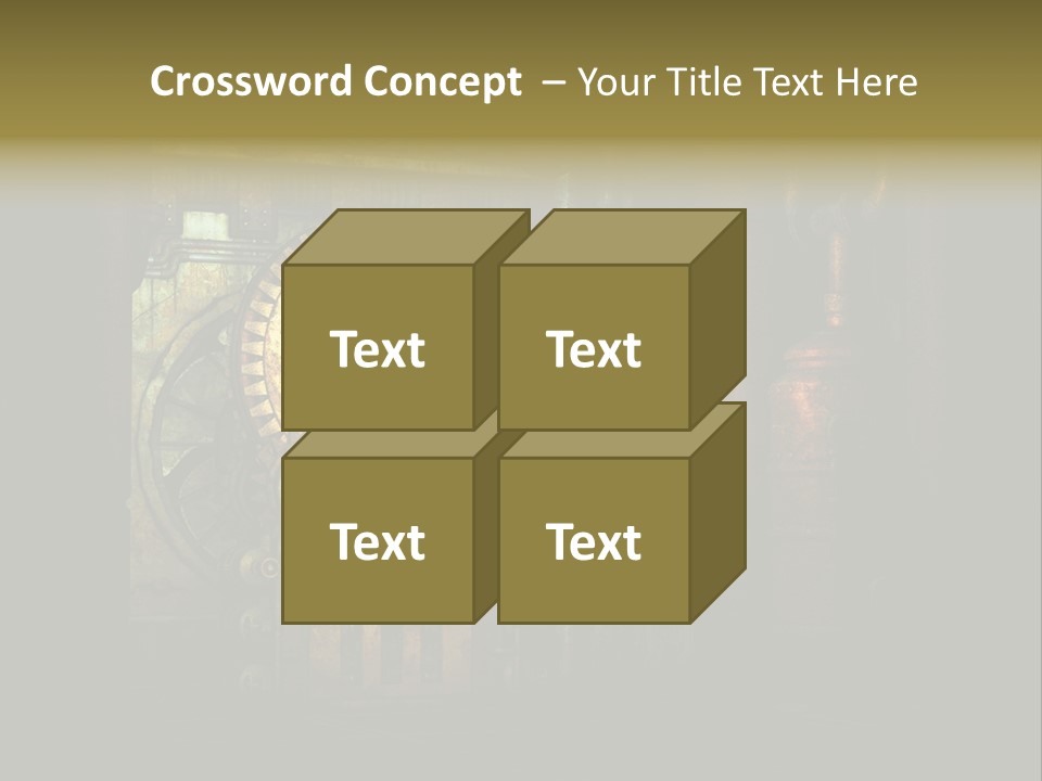 Ventilator Iron Glass PowerPoint Template