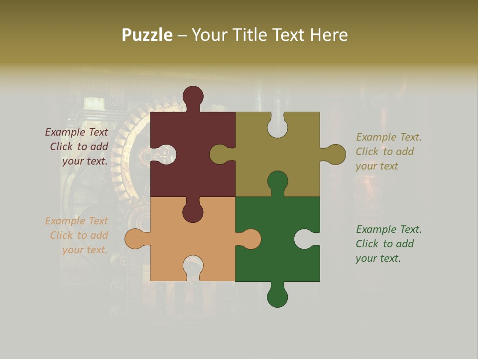 Ventilator Iron Glass PowerPoint Template