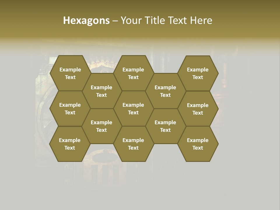 Ventilator Iron Glass PowerPoint Template