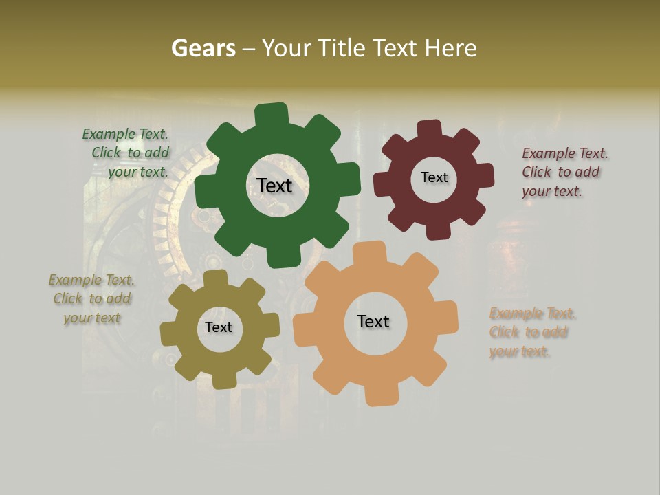 Ventilator Iron Glass PowerPoint Template