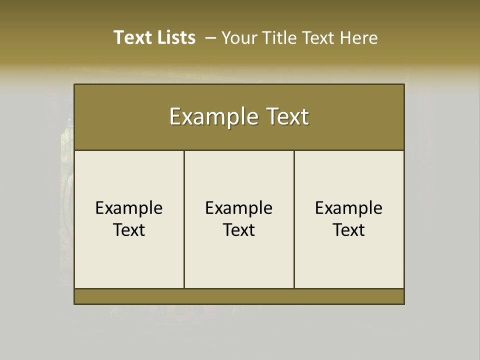 Ventilator Iron Glass PowerPoint Template