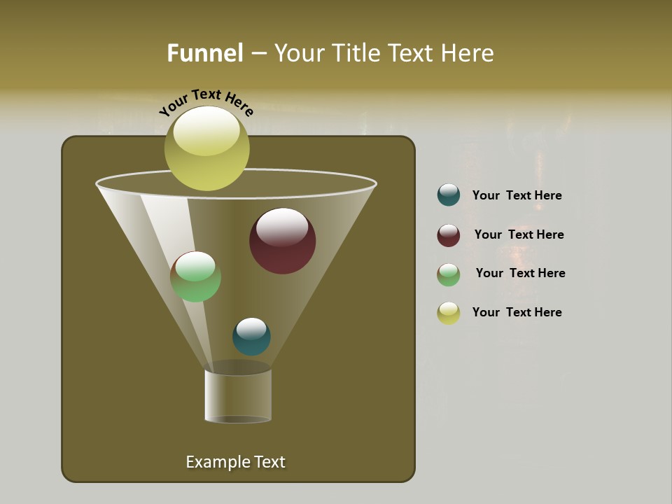 Ventilator Iron Glass PowerPoint Template