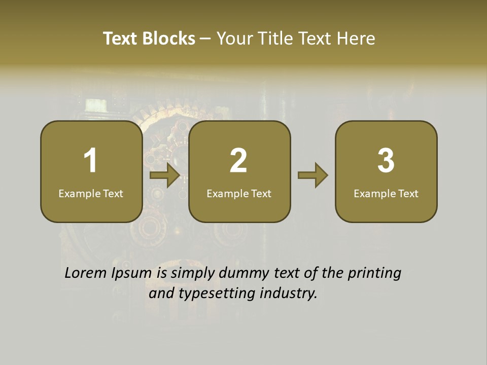 Ventilator Iron Glass PowerPoint Template