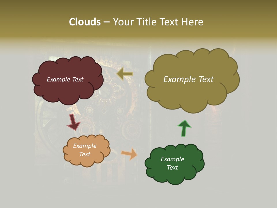 Ventilator Iron Glass PowerPoint Template