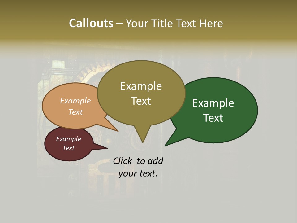 Ventilator Iron Glass PowerPoint Template