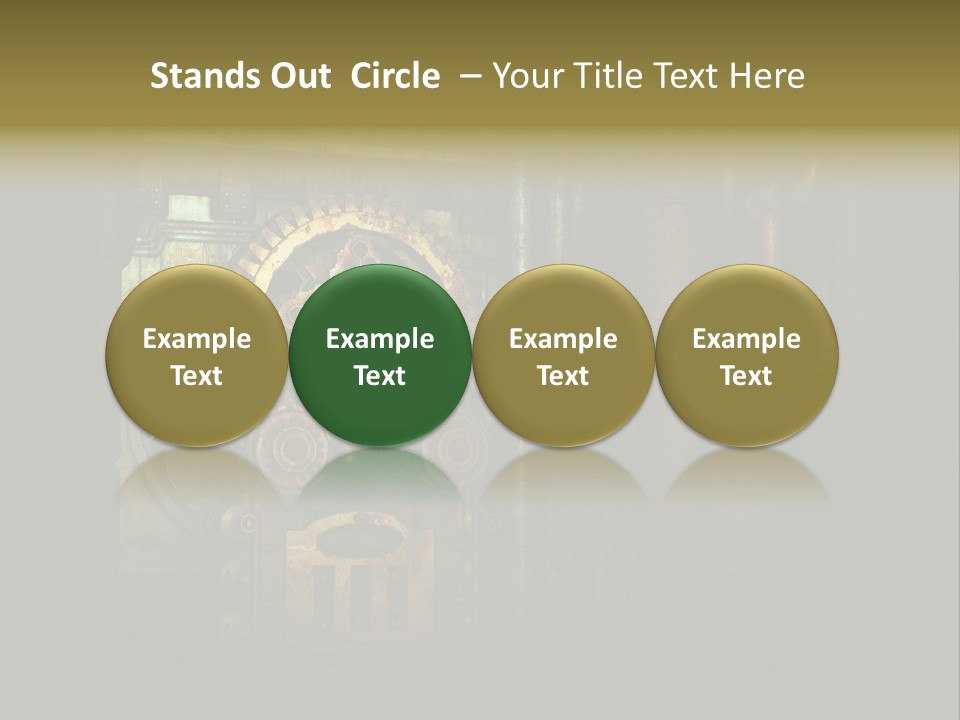 Ventilator Iron Glass PowerPoint Template