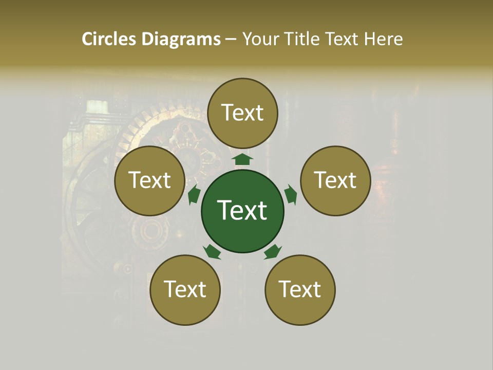 Ventilator Iron Glass PowerPoint Template