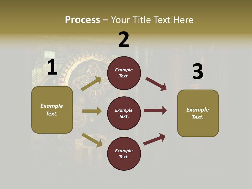 Ventilator Iron Glass PowerPoint Template