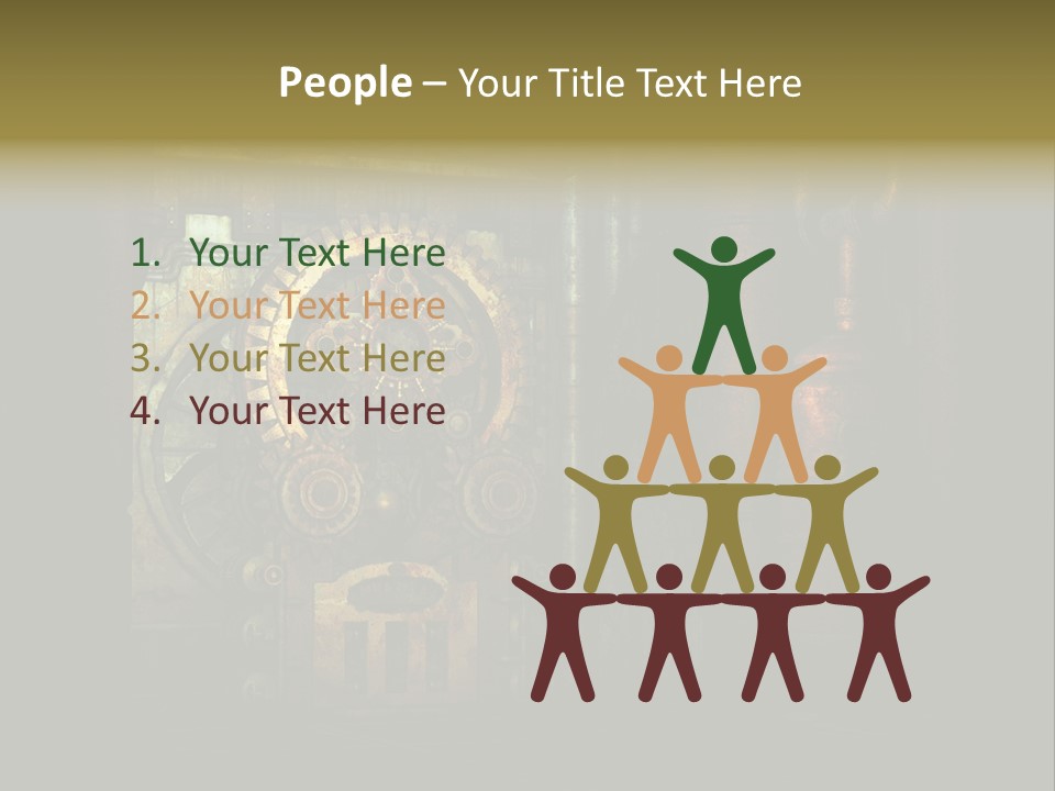 Ventilator Iron Glass PowerPoint Template