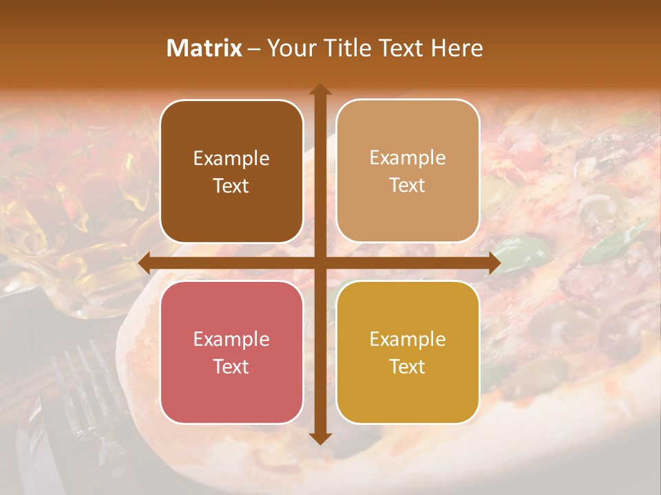 Tomato Rustic Fast Food PowerPoint Template