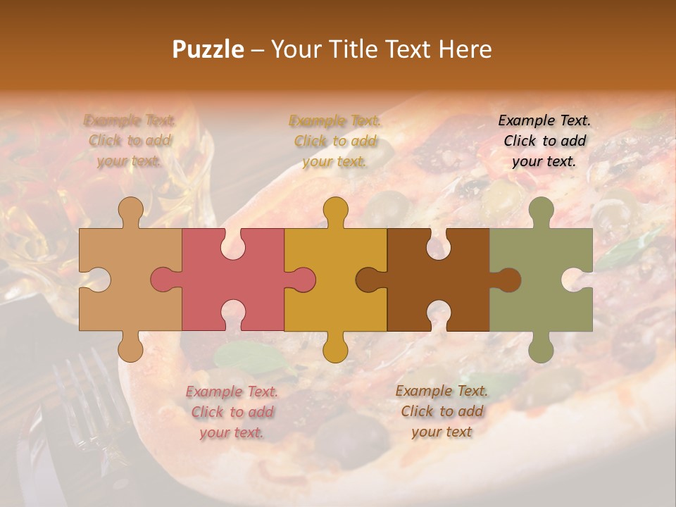 Tomato Rustic Fast Food PowerPoint Template