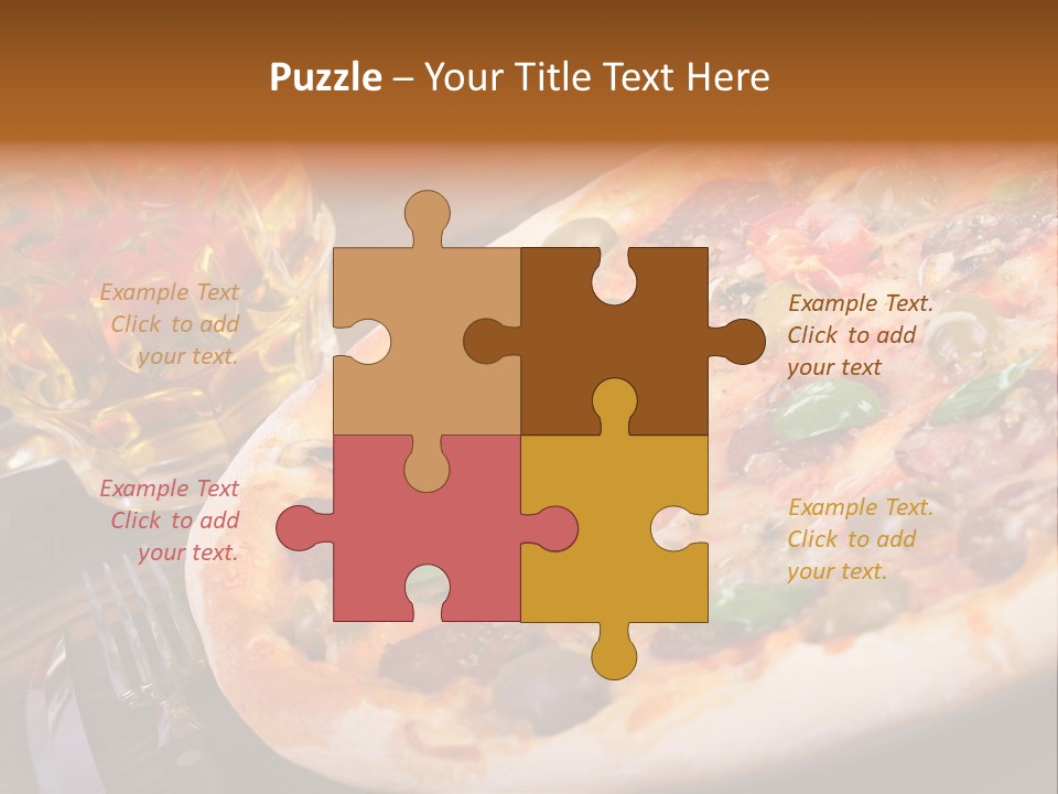 Tomato Rustic Fast Food PowerPoint Template