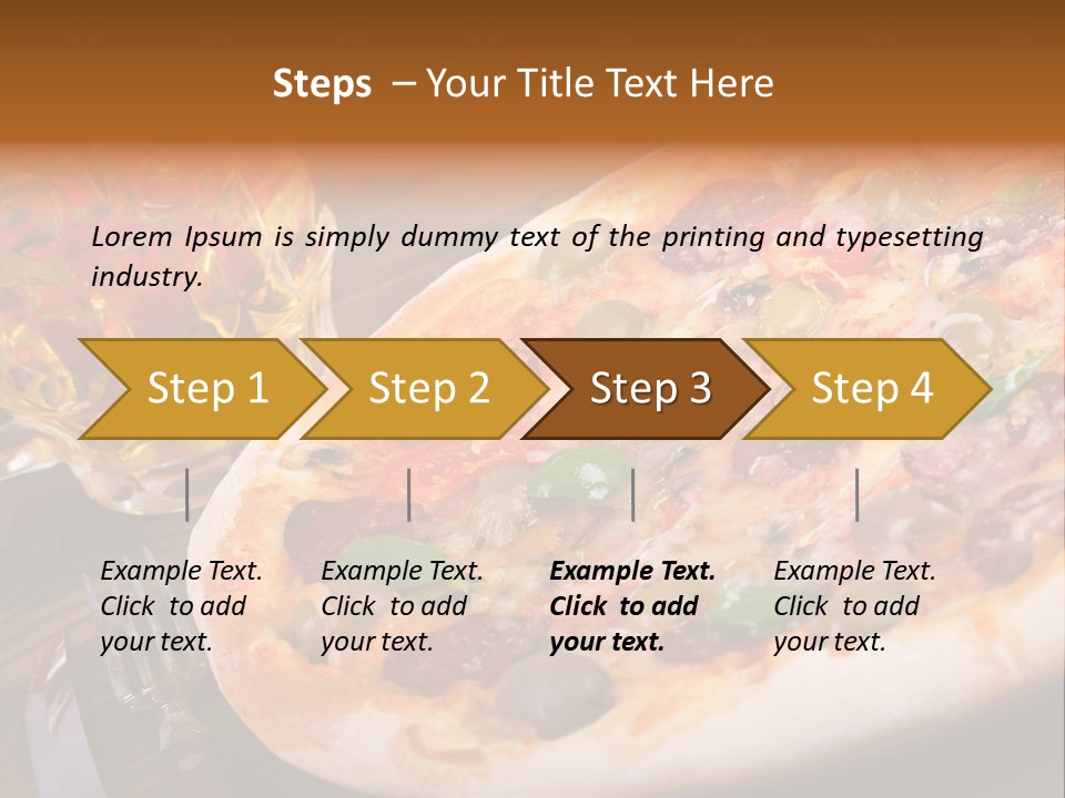 Tomato Rustic Fast Food PowerPoint Template