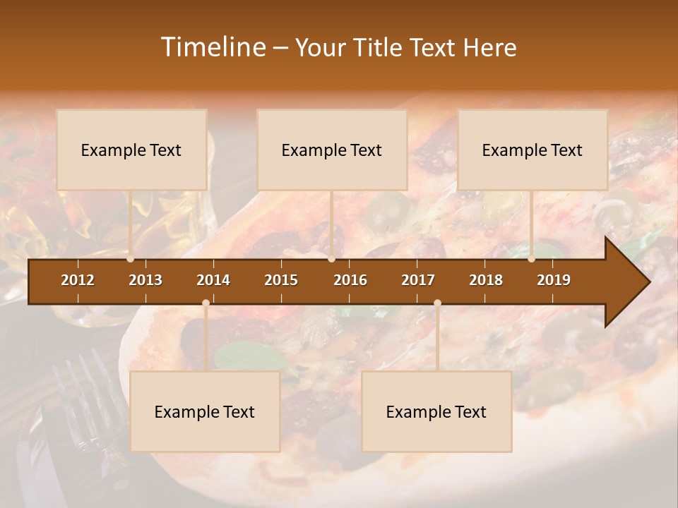 Tomato Rustic Fast Food PowerPoint Template
