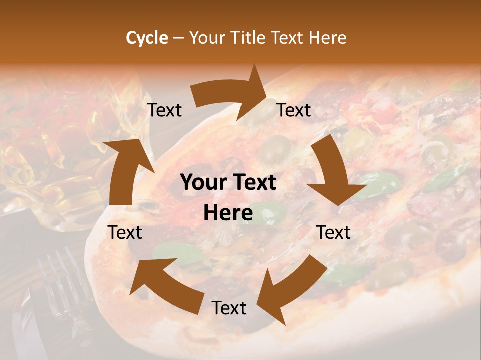 Tomato Rustic Fast Food PowerPoint Template