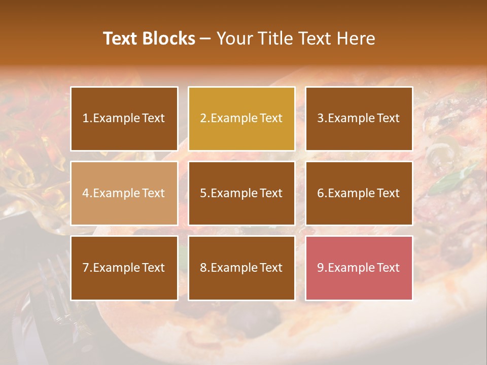 Tomato Rustic Fast Food PowerPoint Template