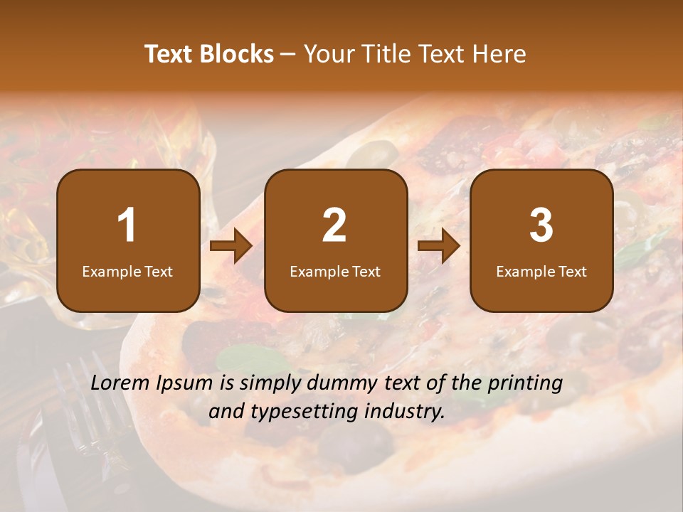 Tomato Rustic Fast Food PowerPoint Template