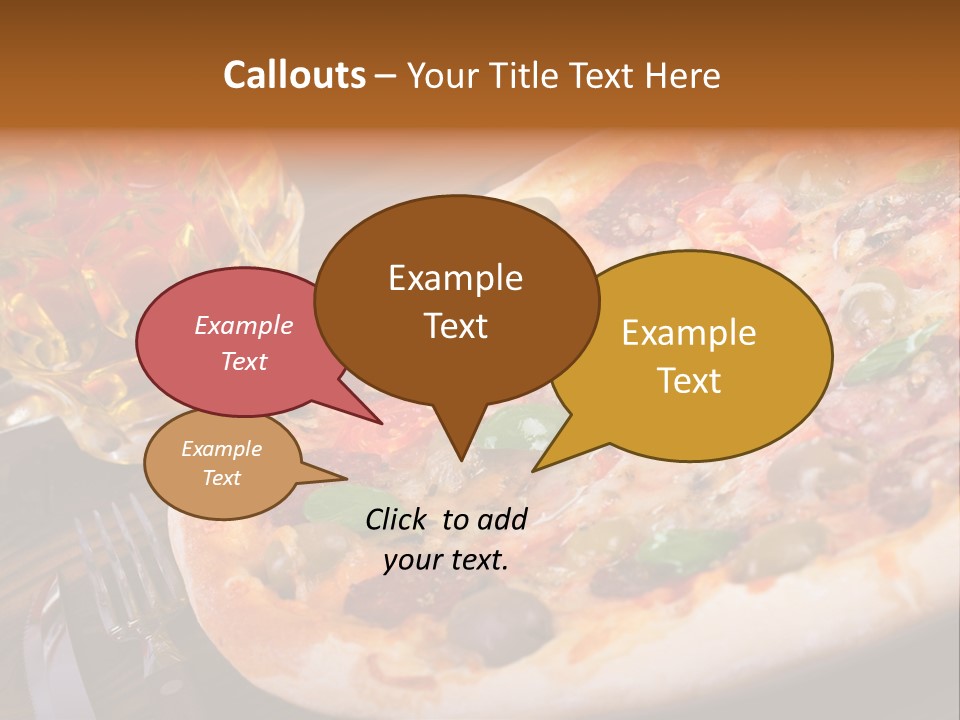 Tomato Rustic Fast Food PowerPoint Template