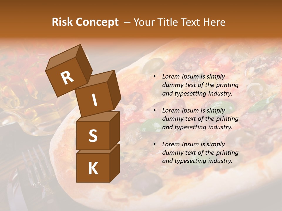 Tomato Rustic Fast Food PowerPoint Template