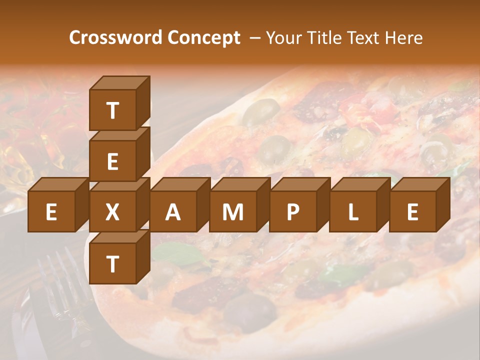 Tomato Rustic Fast Food PowerPoint Template