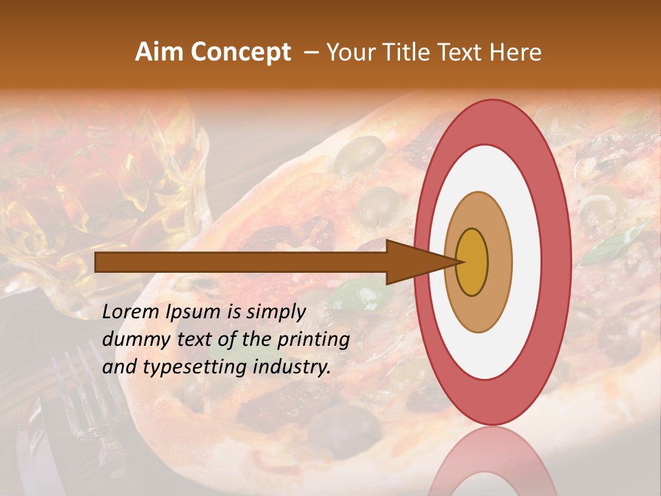 Tomato Rustic Fast Food PowerPoint Template