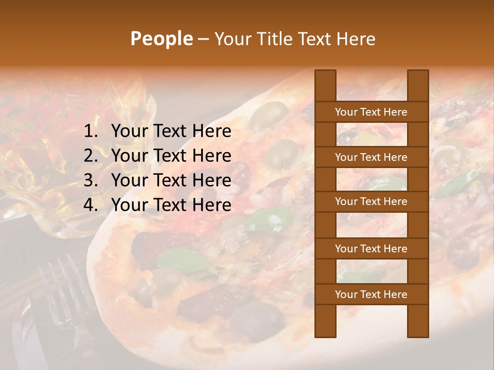 Tomato Rustic Fast Food PowerPoint Template