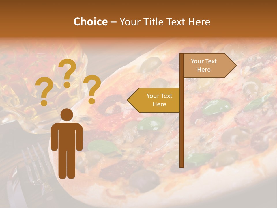 Tomato Rustic Fast Food PowerPoint Template