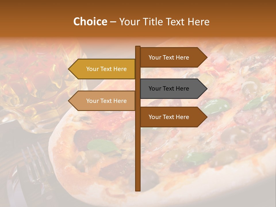 Tomato Rustic Fast Food PowerPoint Template