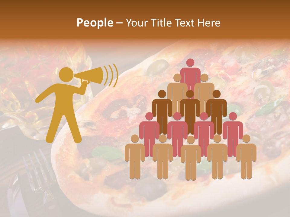 Tomato Rustic Fast Food PowerPoint Template