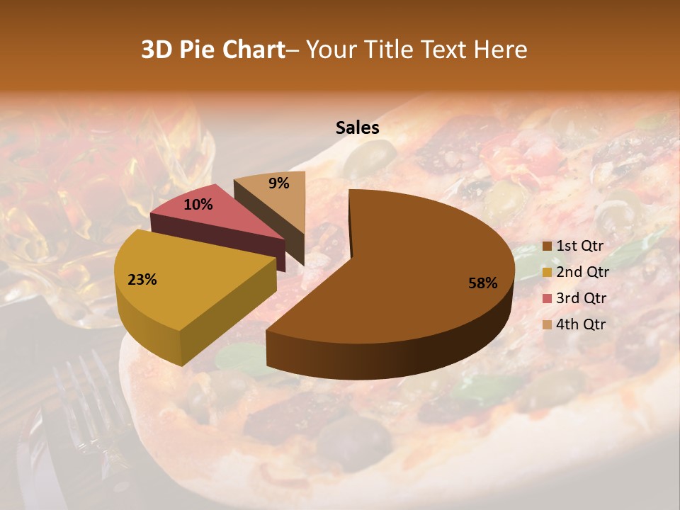 Tomato Rustic Fast Food PowerPoint Template
