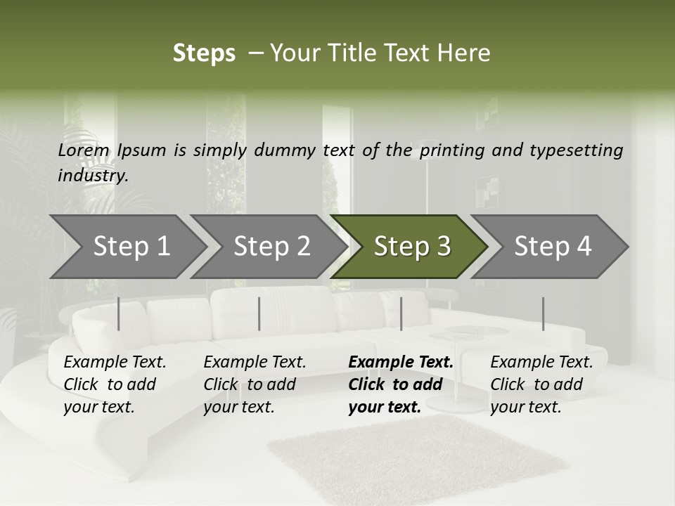 Comfort Apartment Style PowerPoint Template