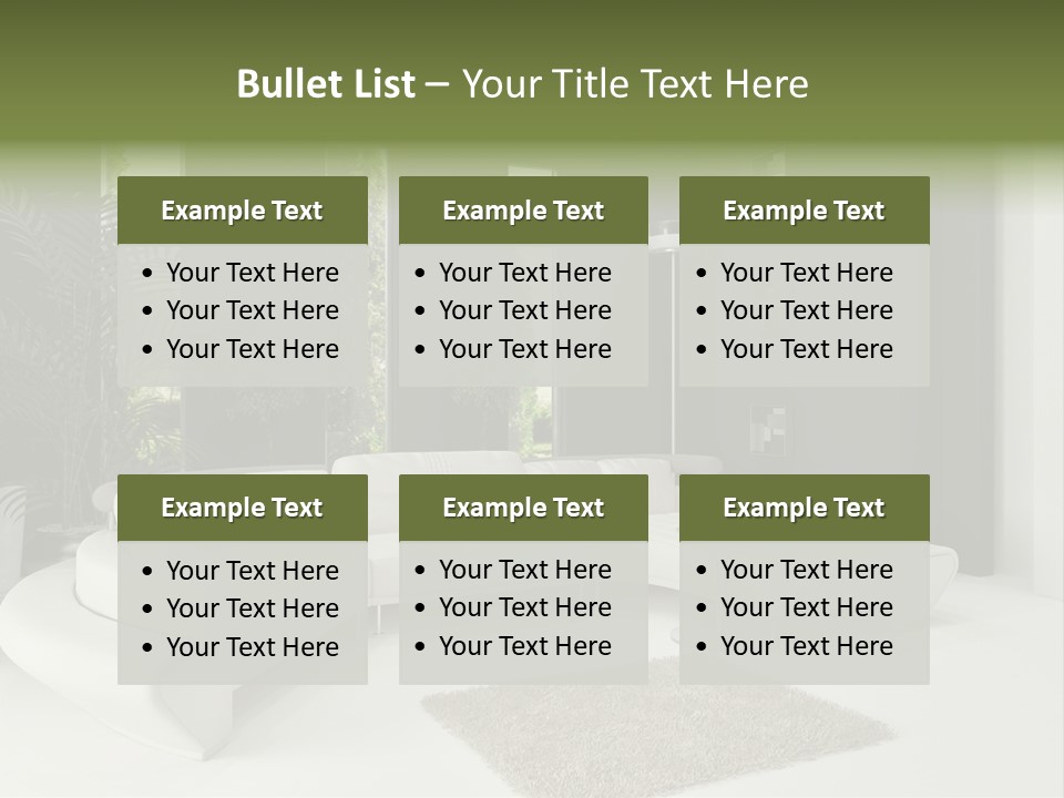 Comfort Apartment Style PowerPoint Template