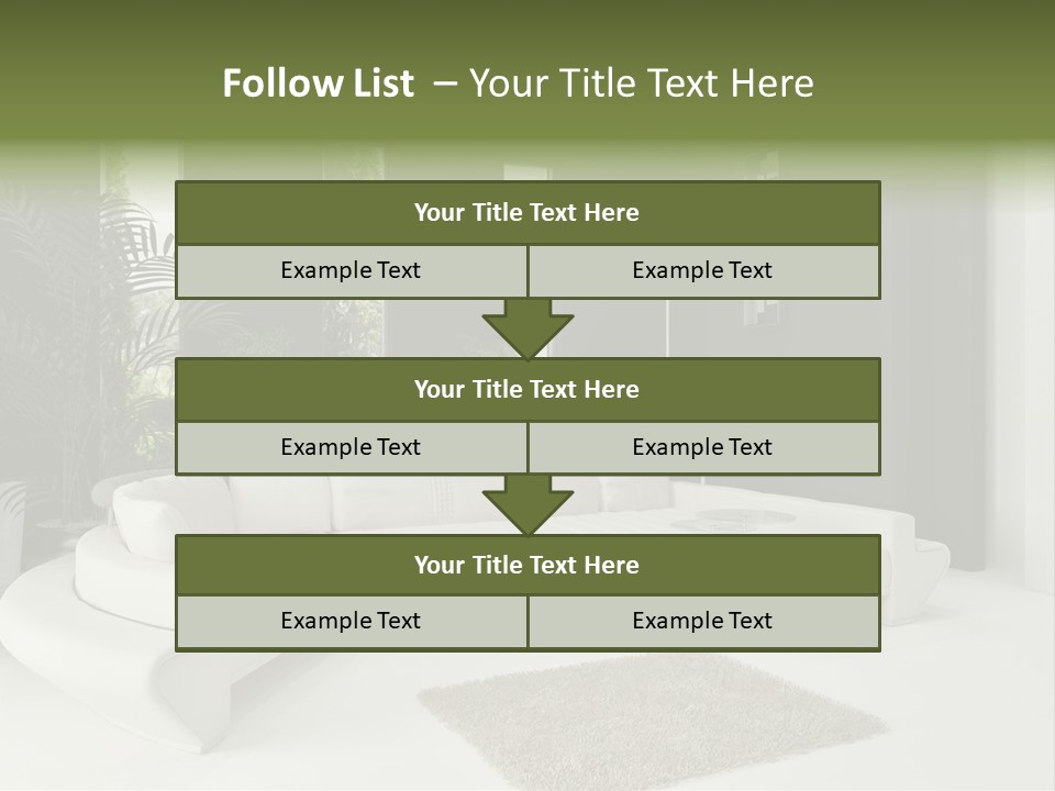 Comfort Apartment Style PowerPoint Template