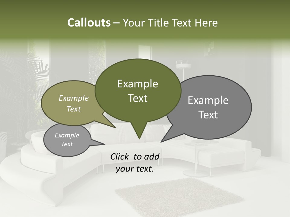 Comfort Apartment Style PowerPoint Template