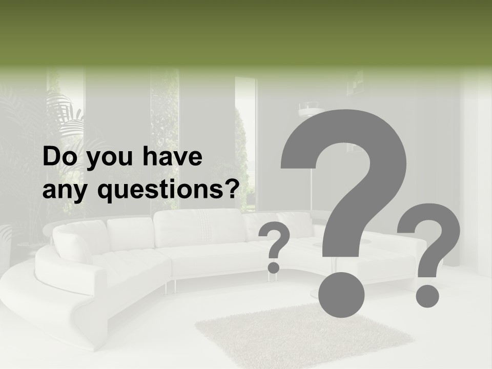 Comfort Apartment Style PowerPoint Template