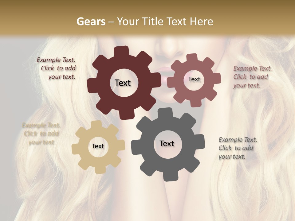 Fashion Colorful Lilac PowerPoint Template